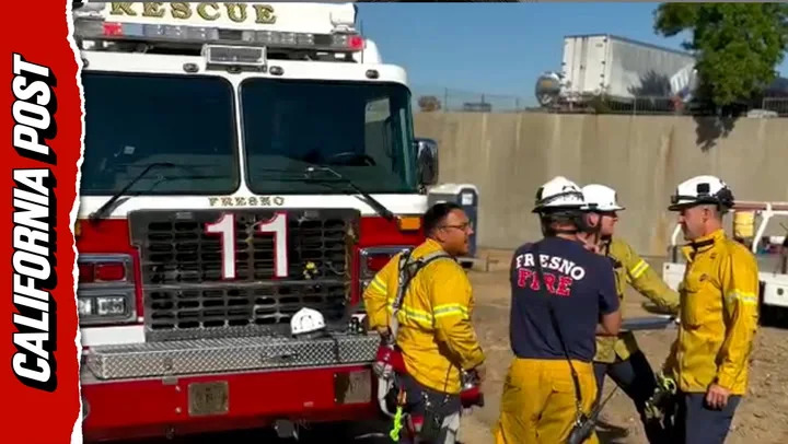Two bodies found after fire at underground Fresno homeless encampment