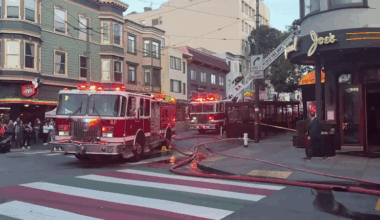 Firefighters Respond to Fire at 'San Francisco Institution'