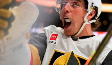 Marner's first playoff hat trick propels Golden Knights to 6-2 rout of Ducks and 2-1 series lead - WSB-TV Channel 2