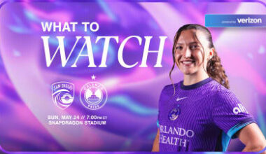 What to watch for, powered by Verizon, as the Orlando Pride face San Diego Wave on the road