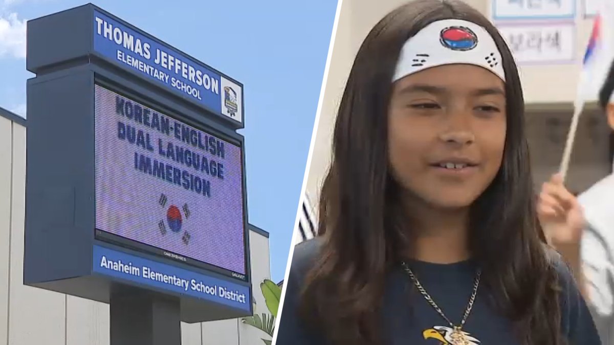 OC’s first Korean language immersion program is thriving – NBC Los Angeles