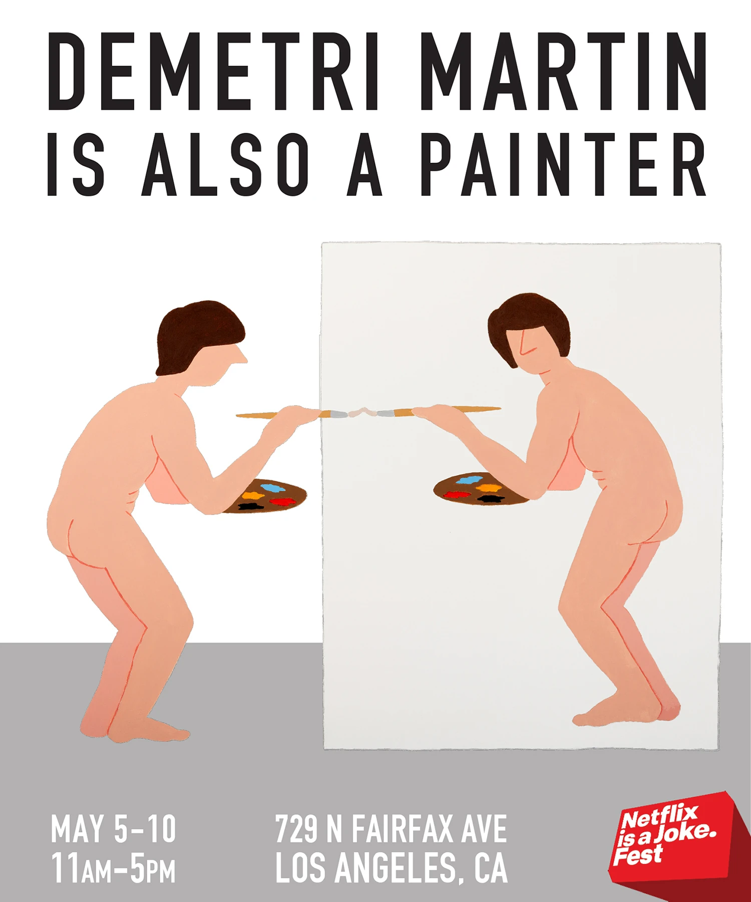 Demetri Martin Is Also A Painter - Netflix Graphic FINAL No Blee