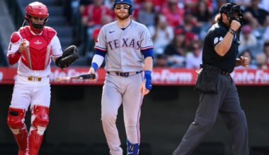Texas Rangers issued demerits by Reid Detmers in loss to Los Angeles