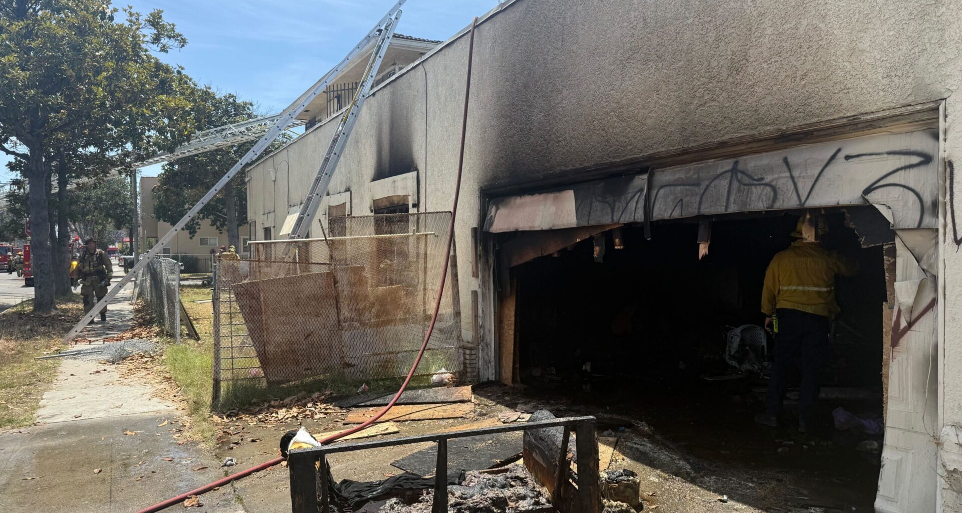 Second fire in four days chars abandoned West Long Beach home, LBFD says • Long Beach Post News