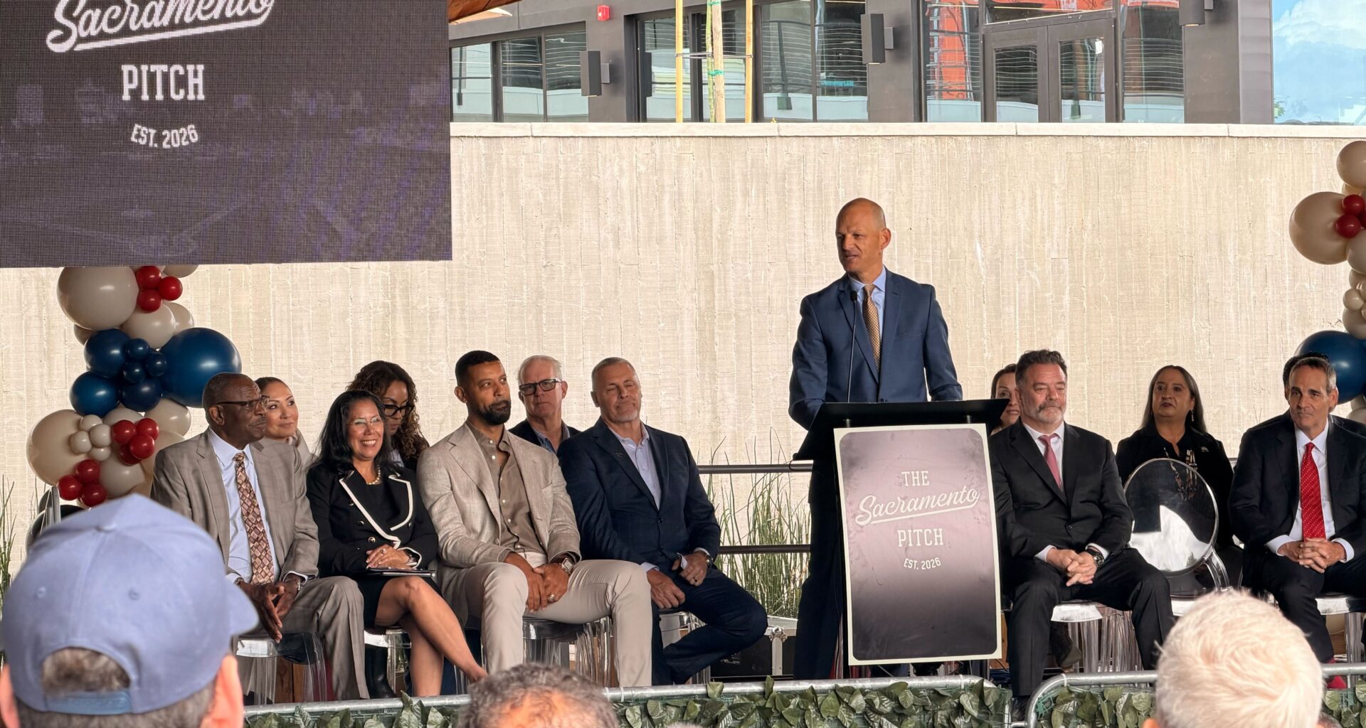 Sacramento throws first pitch for MLB expansion
