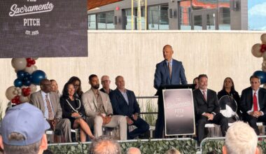 Sacramento throws first pitch for MLB expansion