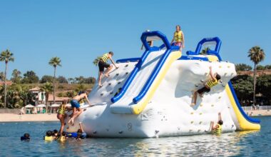 The Newport Dunes Inflatable Water Park is a summer classic – NBC Los Angeles