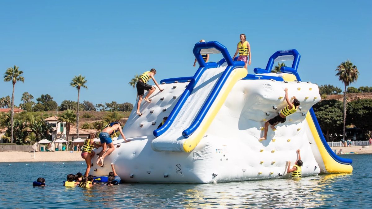 The Newport Dunes Inflatable Water Park is a summer classic – NBC Los Angeles