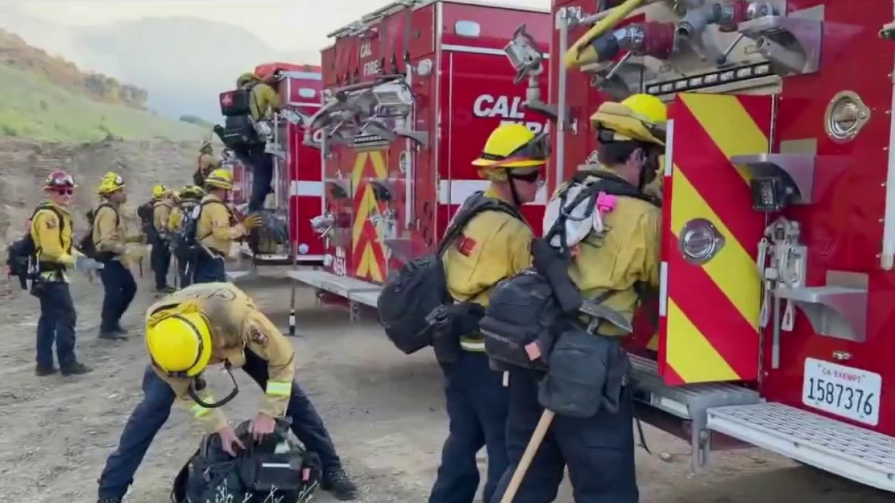 Sandy Fire in Ventura County grows to 1,364 acres
