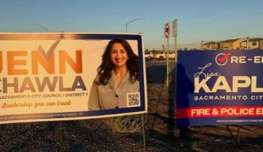 Sacramento City Council candidate Jenn Chawla says campaign signs vandalized with racial slurs
