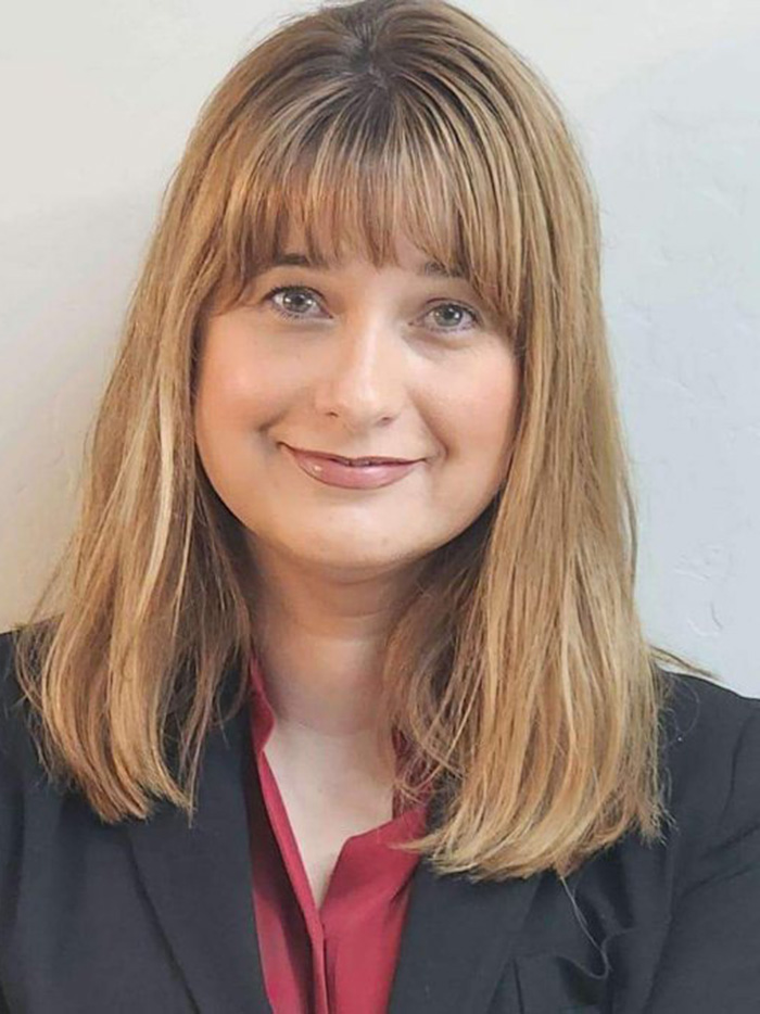 woman smiling