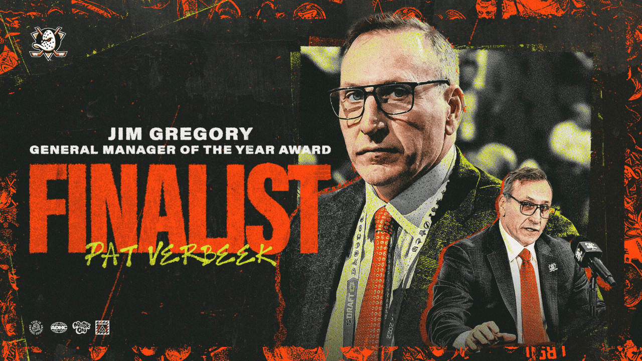 Verbeek Nominated for 2025-26 Jim Gregory General Manager of the Year Award
