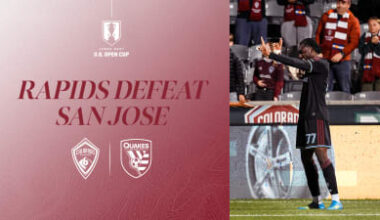 Recap | Rapids blank San Jose 2-0, advance to U.S. Open Cup semifinals
