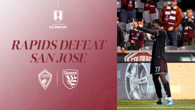 Recap | Rapids blank San Jose 2-0, advance to U.S. Open Cup semifinals