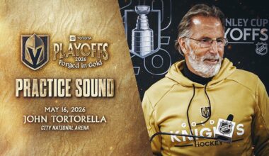 🎥 SOUND: Tortorella | Vegas Golden Knights