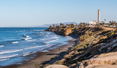 Between Anaheim And San Diego Is California's Coastal State Beach With Oceanfront Camping And Surfing