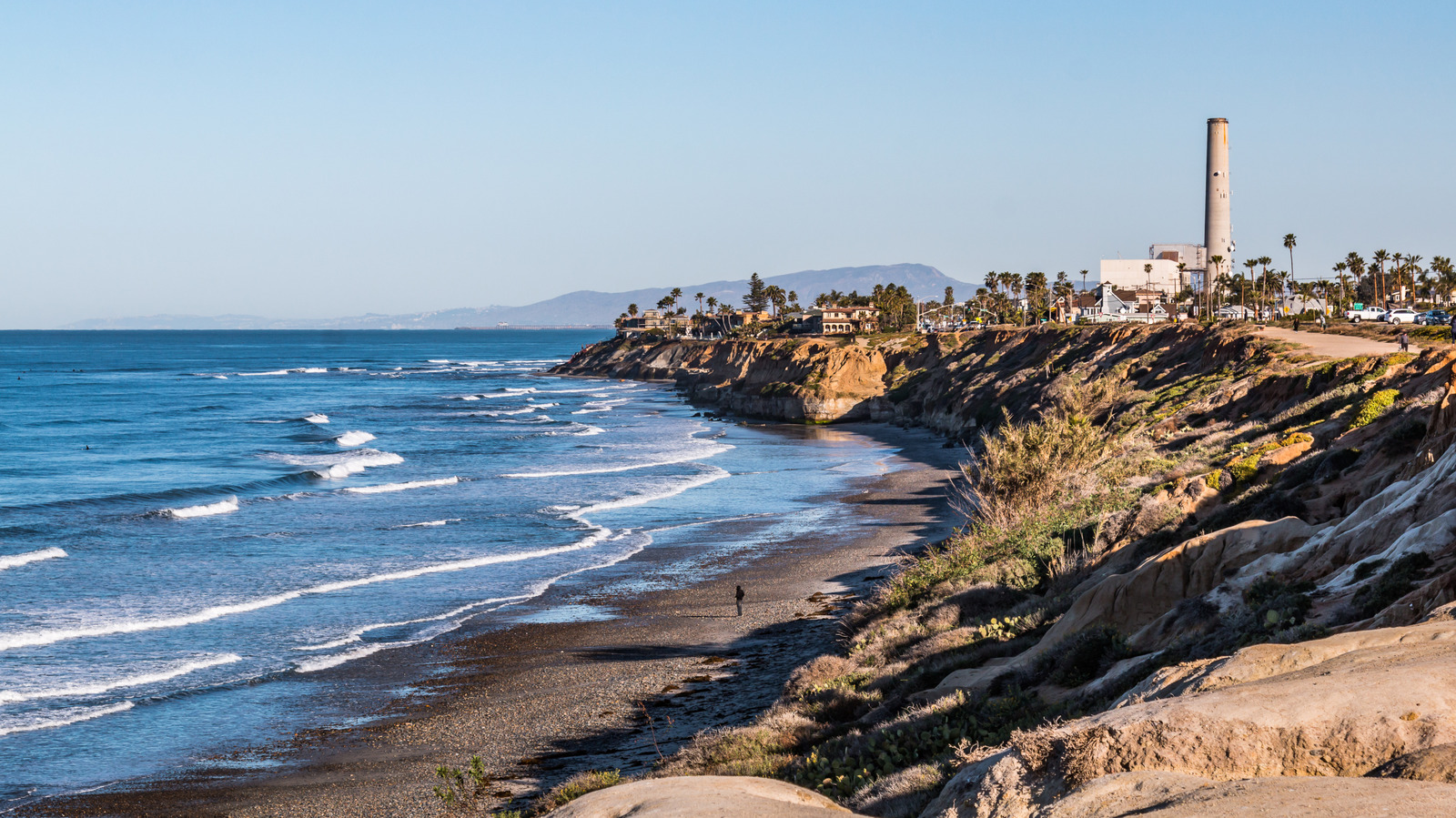 Between Anaheim And San Diego Is California's Coastal State Beach With Oceanfront Camping And Surfing