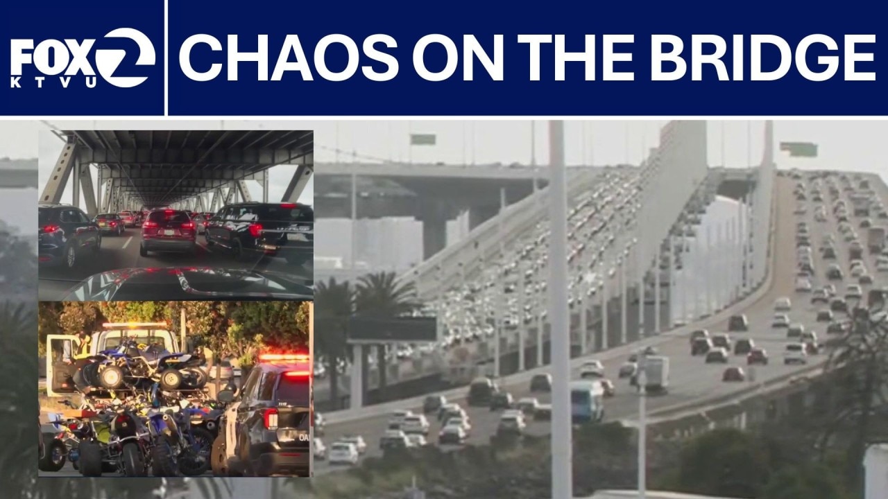 Dirt bike operation shuts down Bay Bridge
