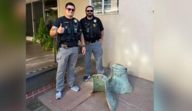 Lodi church bell dating back to 1800s recovered after theft