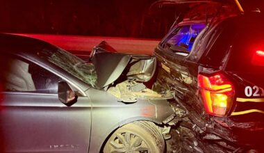 Driver critically injured after crashing into Oakland County Sheriff's Office patrol vehicle on M-59