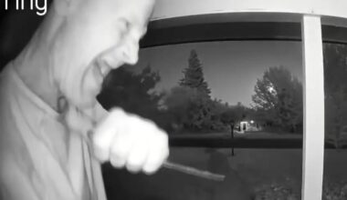 Ring camera captures knife-wielding maniac stalking Arden