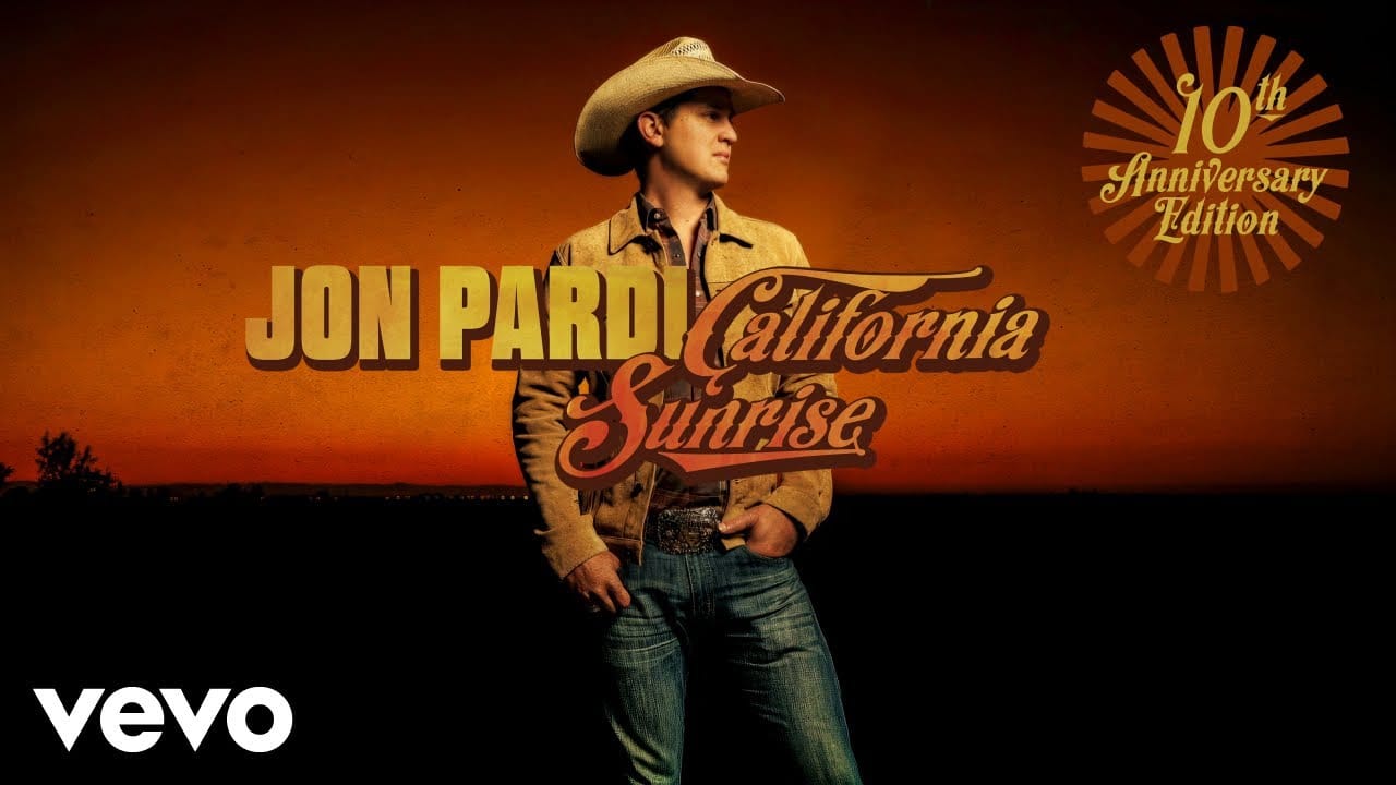 Jon Pardi marks 10 Years of 'California Sunrise' with vinyl edition