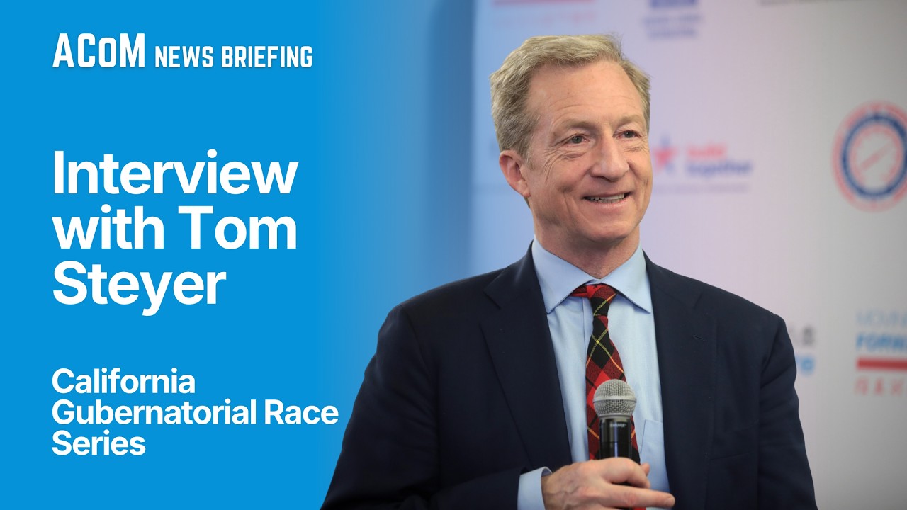 Is Tom Steyer California's Change Candidate?