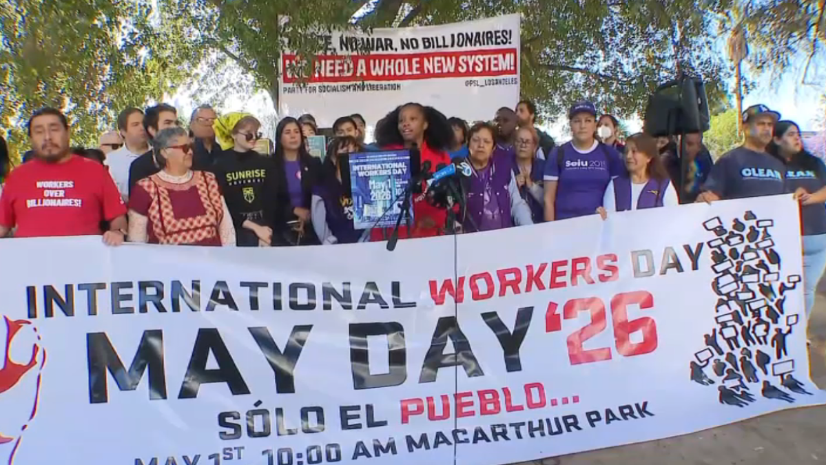 What to know about May Day rallies and marches in LA – NBC Los Angeles