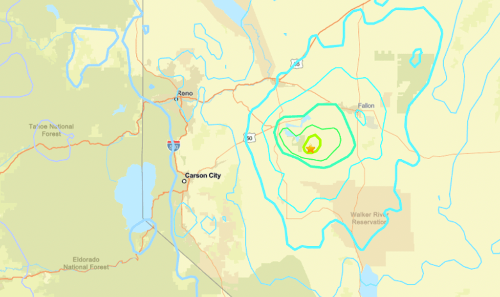 5.2 earthquake felt in Reno, Tahoe and as far west as Sacramento – The Mercury News