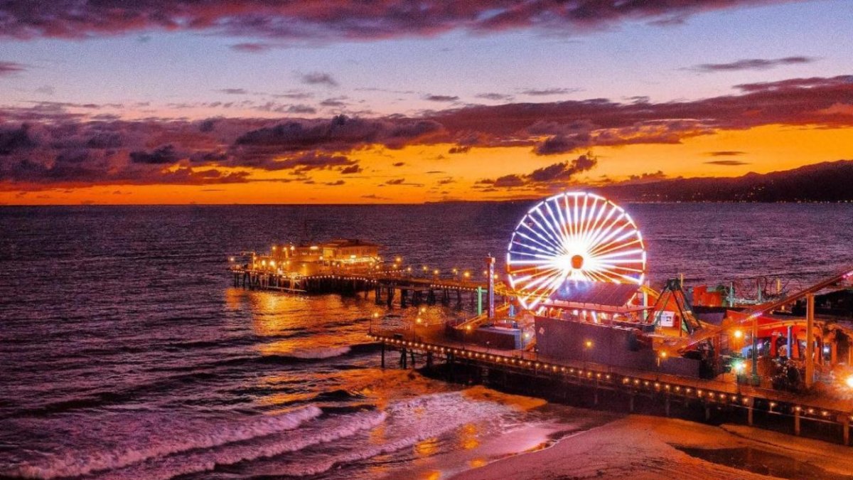 A 90-foot-tall flag will wave on the Pacific Wheel in honor of Memorial Day – NBC Los Angeles