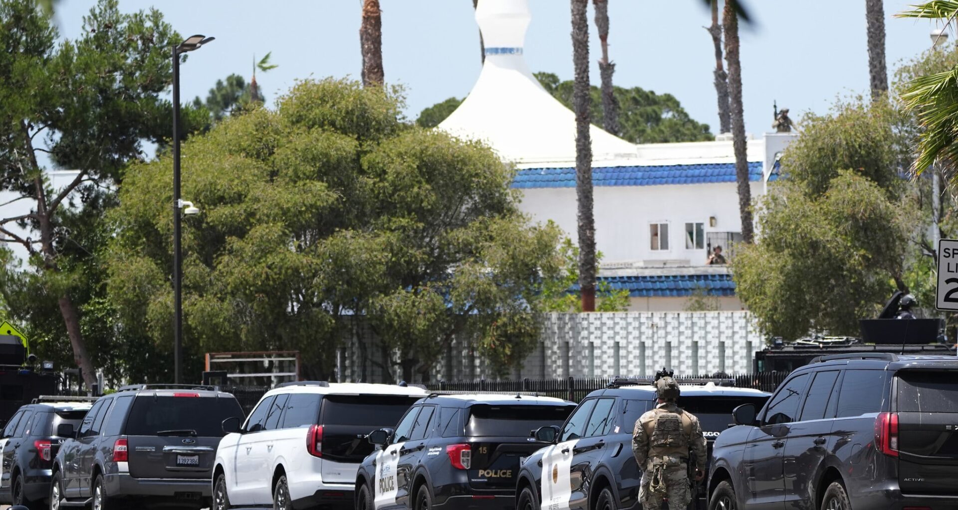 Teen gunmen kill 3 in apparent hate crime at California Islamic Center