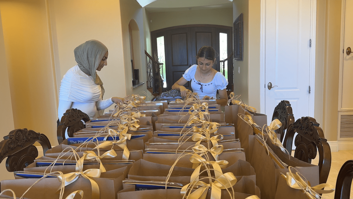 San Diego teen collecting supplies to give to kids at Islamic Center of San Diego – NBC 7 San Diego