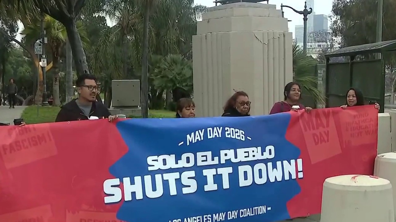 May Day rallies urge no work, school, or shopping