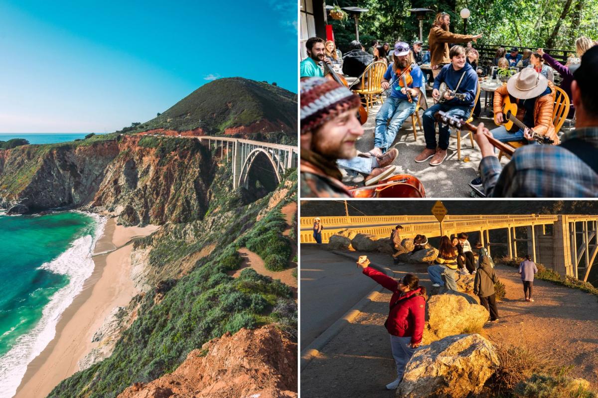 Tourists swarming California's Big Sur since key highway opening