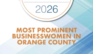 2026 OC50 Most Prominent Businesswomen in Orange County