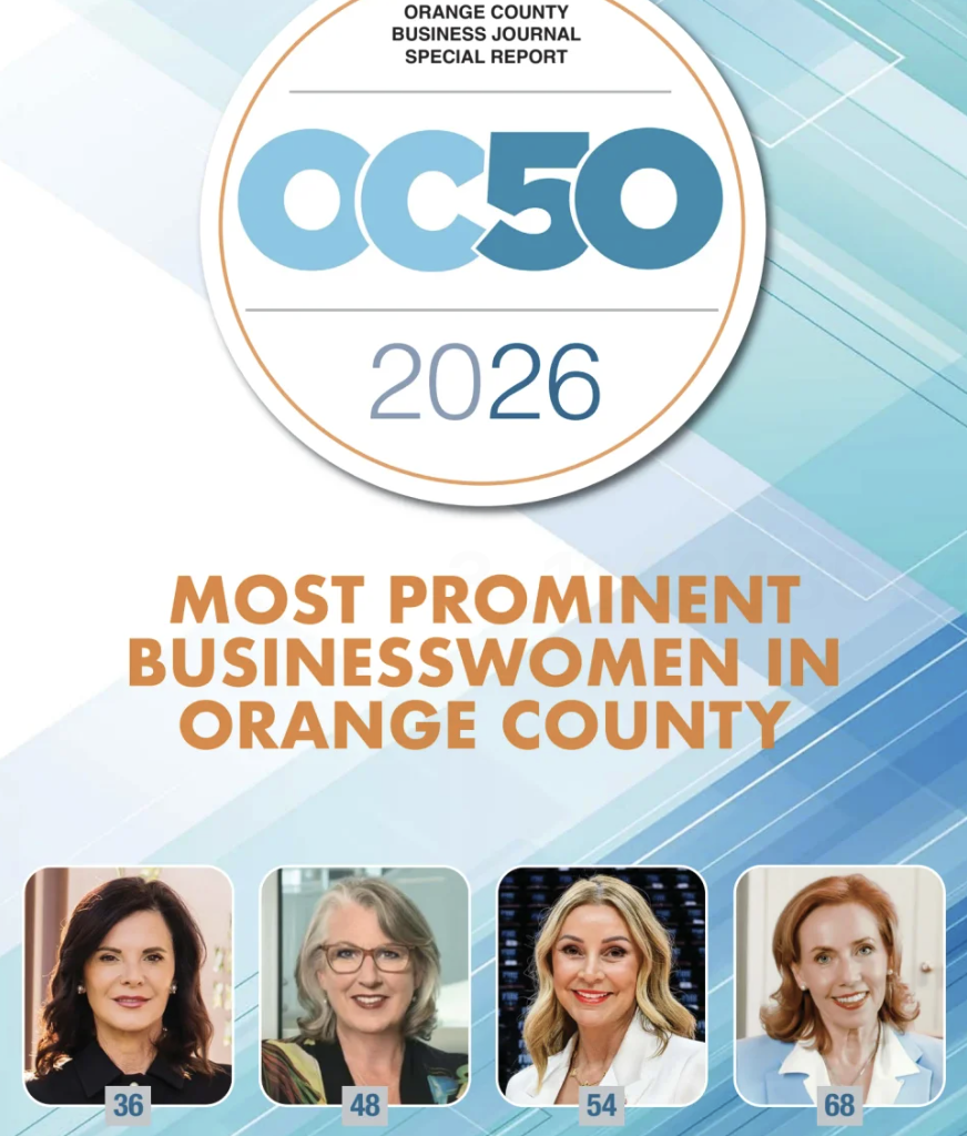 2026 OC50 Most Prominent Businesswomen in Orange County