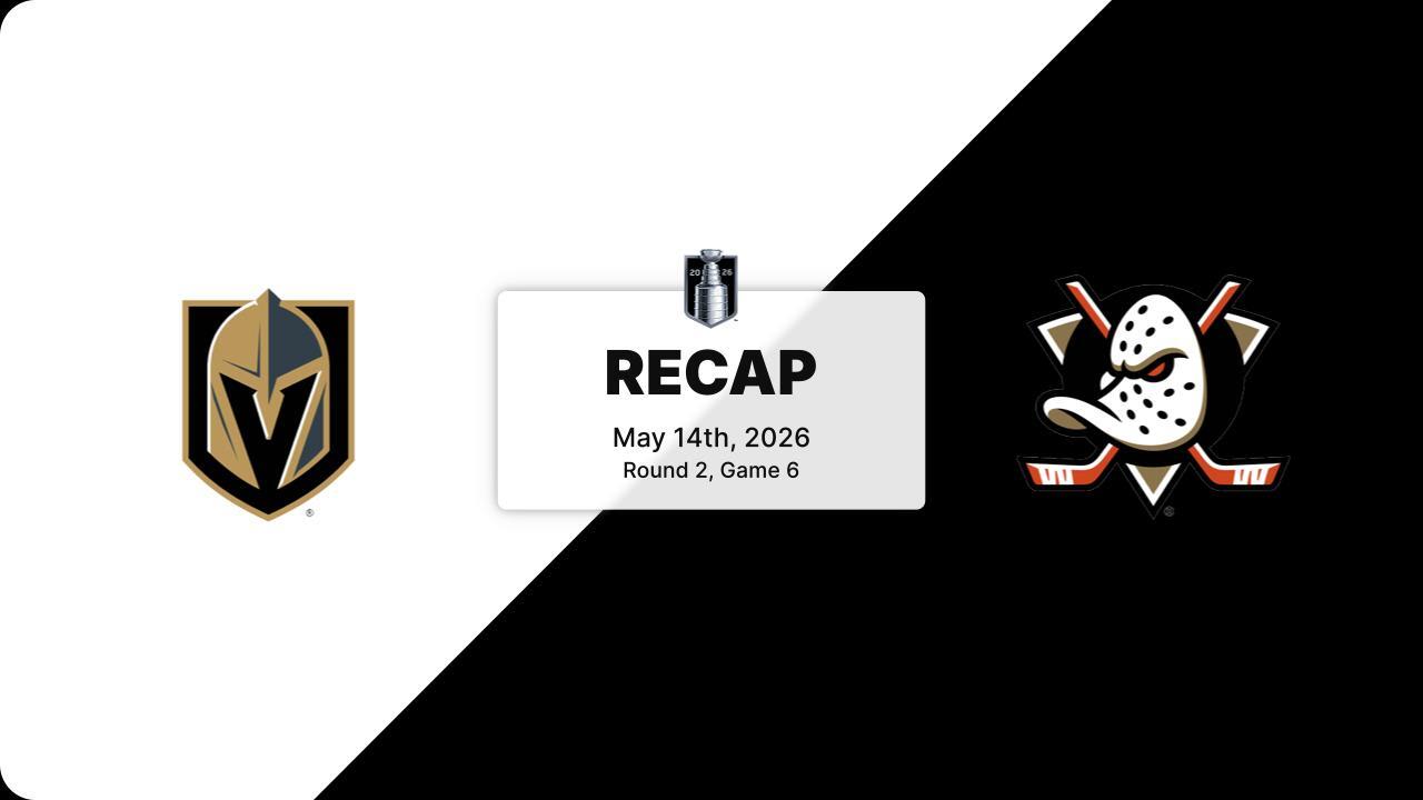Highlights: Ducks Downed by Vegas 5-1