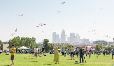 Let’s fly kites at a free festival, a sweet spring party with a DTLA backdrop – NBC Los Angeles