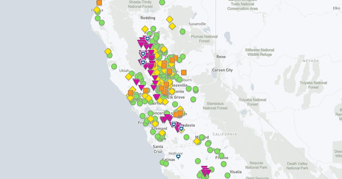 PG&E planned outages start in Northern California over fire danger
