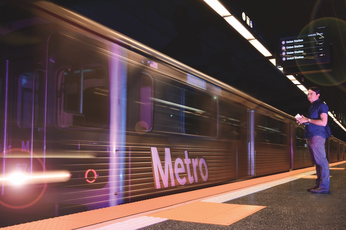 Snapshot: Metro D Line Extension Opens to Fanfare