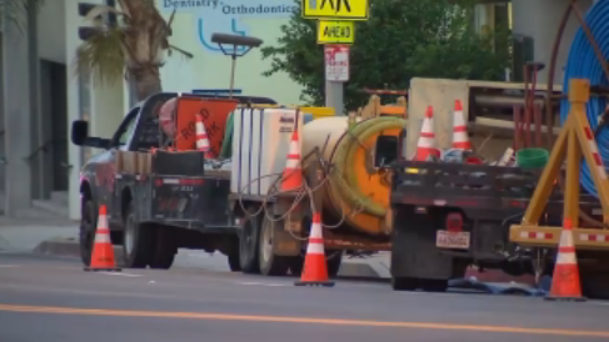 East LA pipeline rupture prompts sigalert – NBC Los Angeles