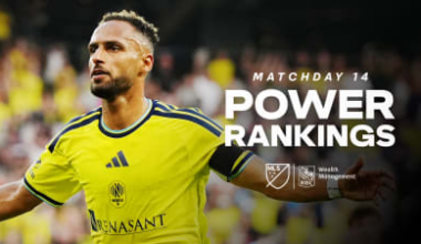 Power Rankings: Nashville overtake San Jose, Vancouver for top spot