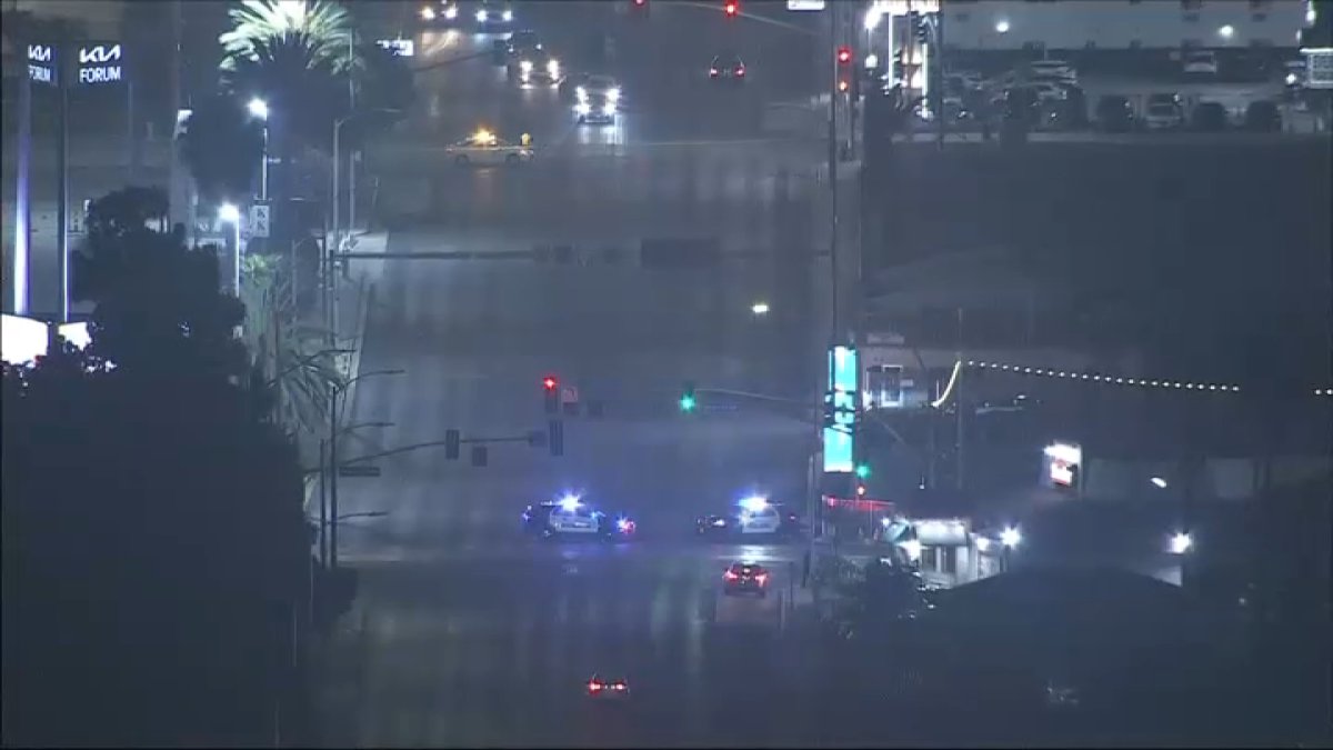 Car-to-car shooting near Kia Forum in Inglewood – NBC Los Angeles