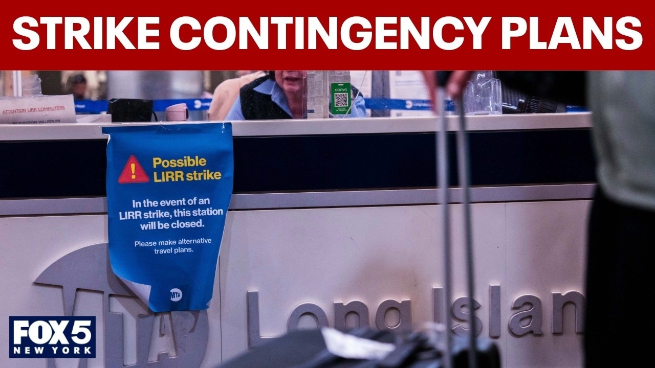 FULL: LIRR, MTA talk strike contingency plans for commuters