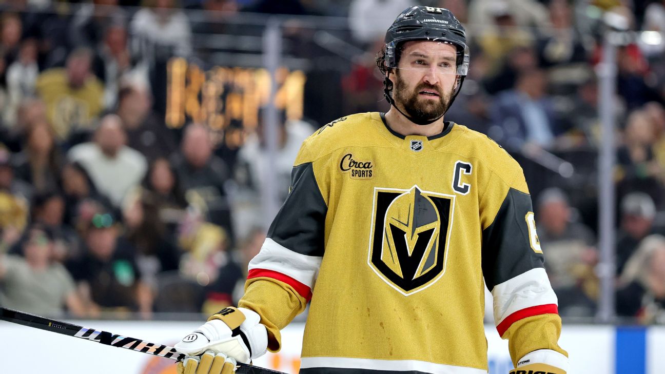 Golden Knights' Mark Stone to miss Game 4 vs. Ducks with injury
