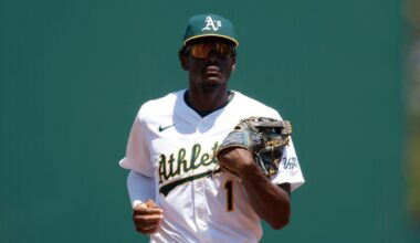 Athletics' Clarke out until at least July with hamstring strain