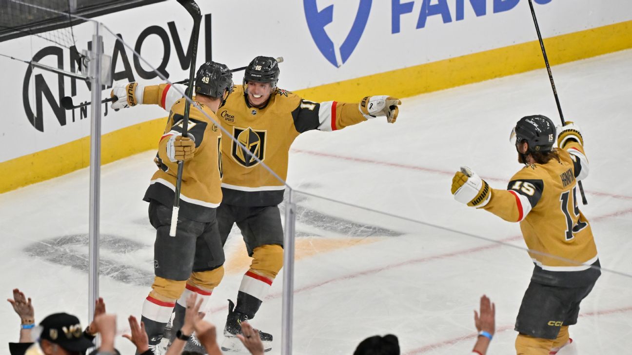 Golden Knights take down Ducks in Game 1 of playoff series