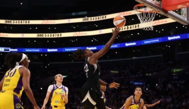 Aces rebound from season-opening drubbing with win vs. Sparks