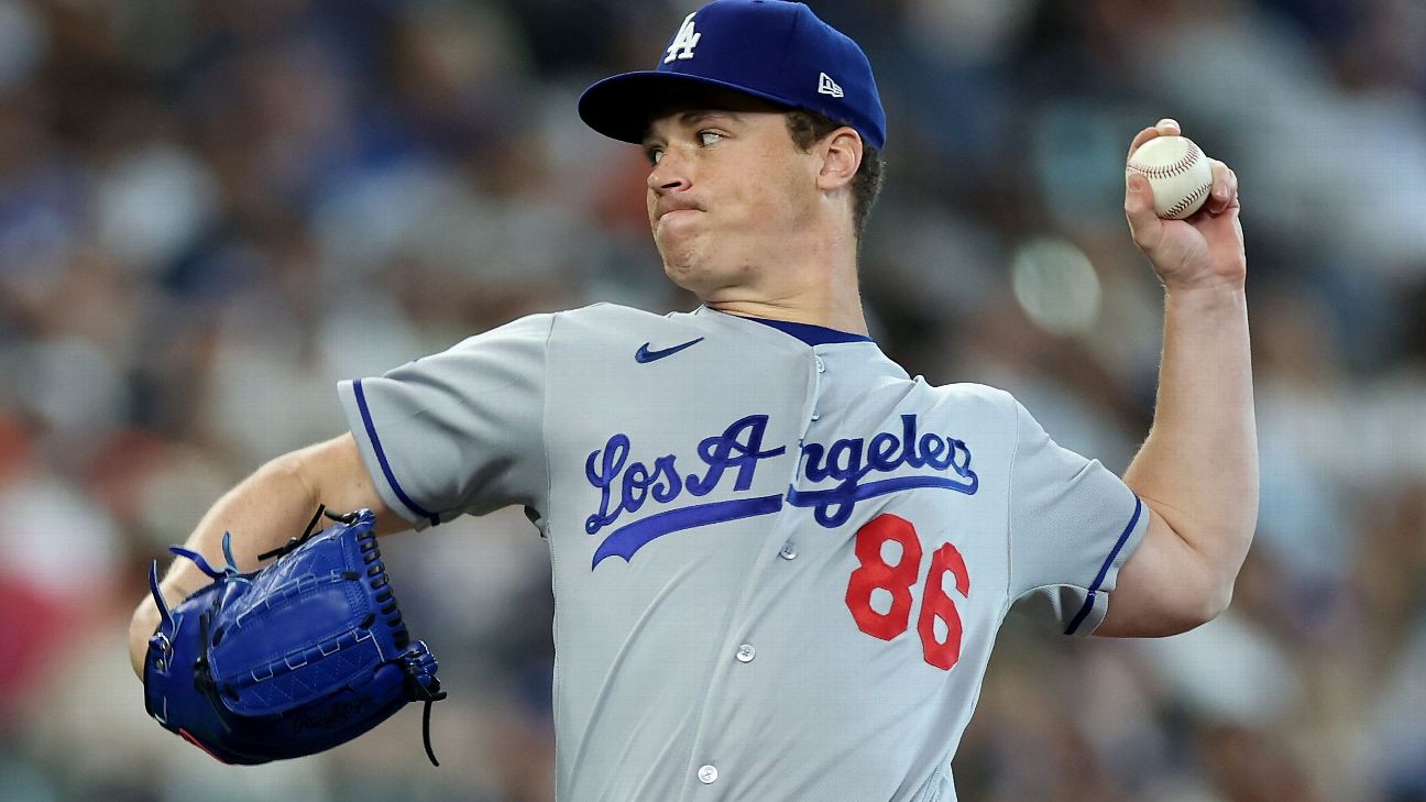 Los Angeles Dodgers place Jack Dreyer on injured list