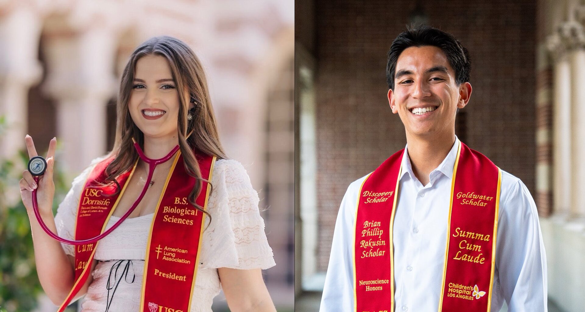 How early health challenges fueled two graduating seniors’ passion for medicine